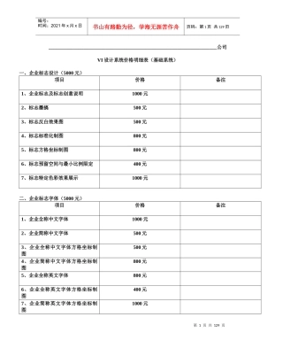 广告公司价格指南