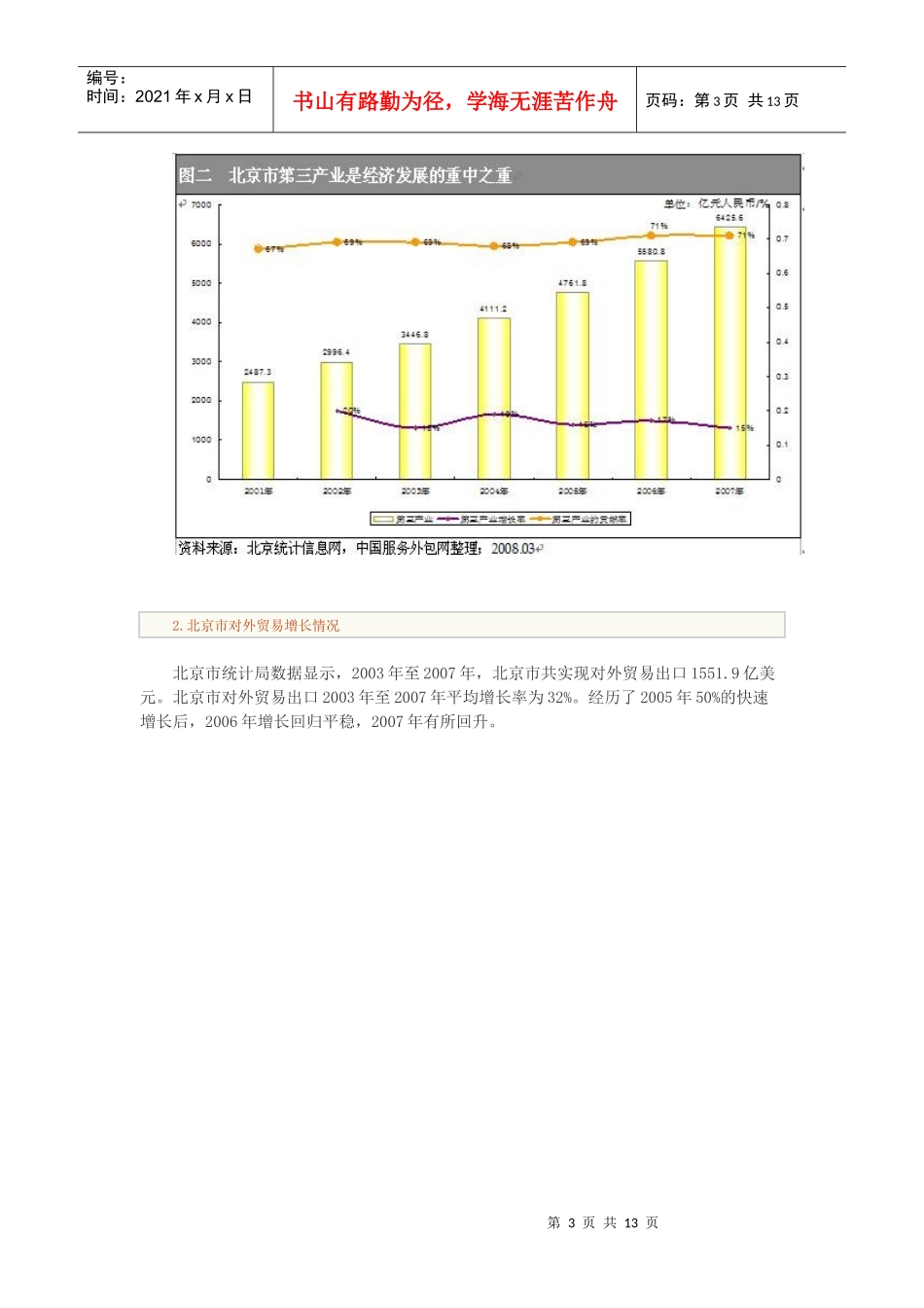 北京服务外包产业基础_第3页