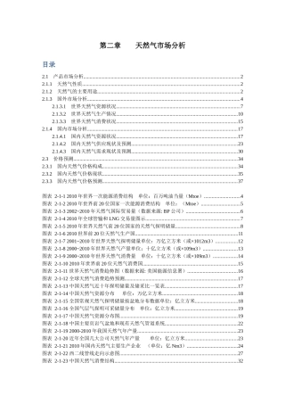 XXXX年天然气市场分析