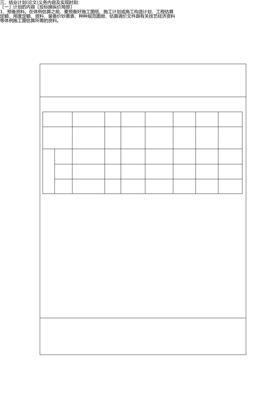 土建学院工管专业毕业设计任务书(2) _第2页
