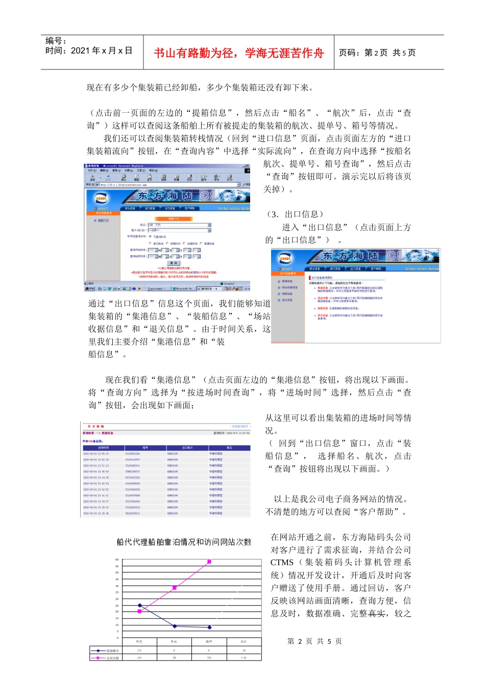 E-COMMERCE在港口客户群的应用与管理_第2页