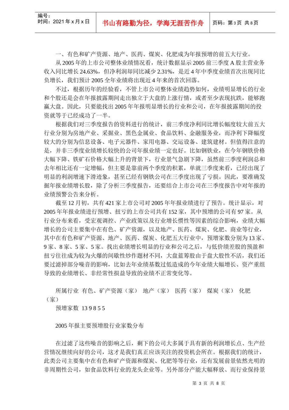 北京某某投资顾问公司报业绩浪全攻略(doc 7)_第3页