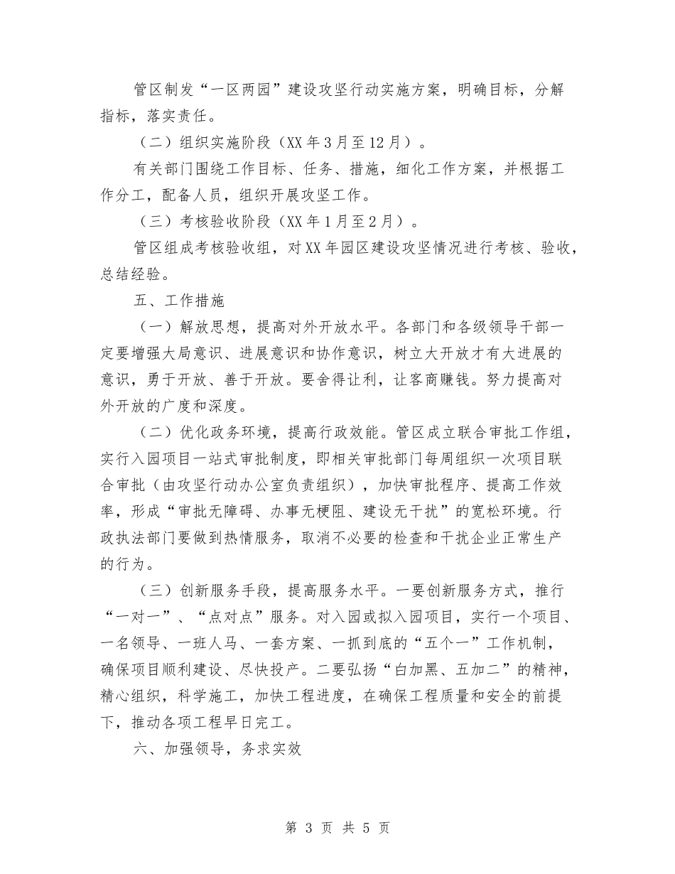 一区两园建设攻坚行动方案_第3页