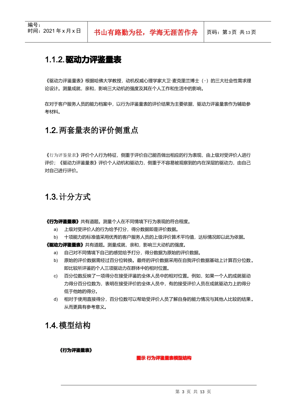 客户服务人员能力档案结果报告_第3页