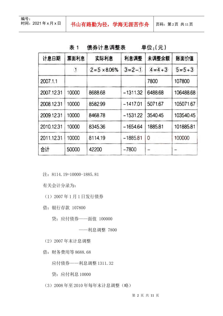 应付债券业务理解及会计处理_第2页