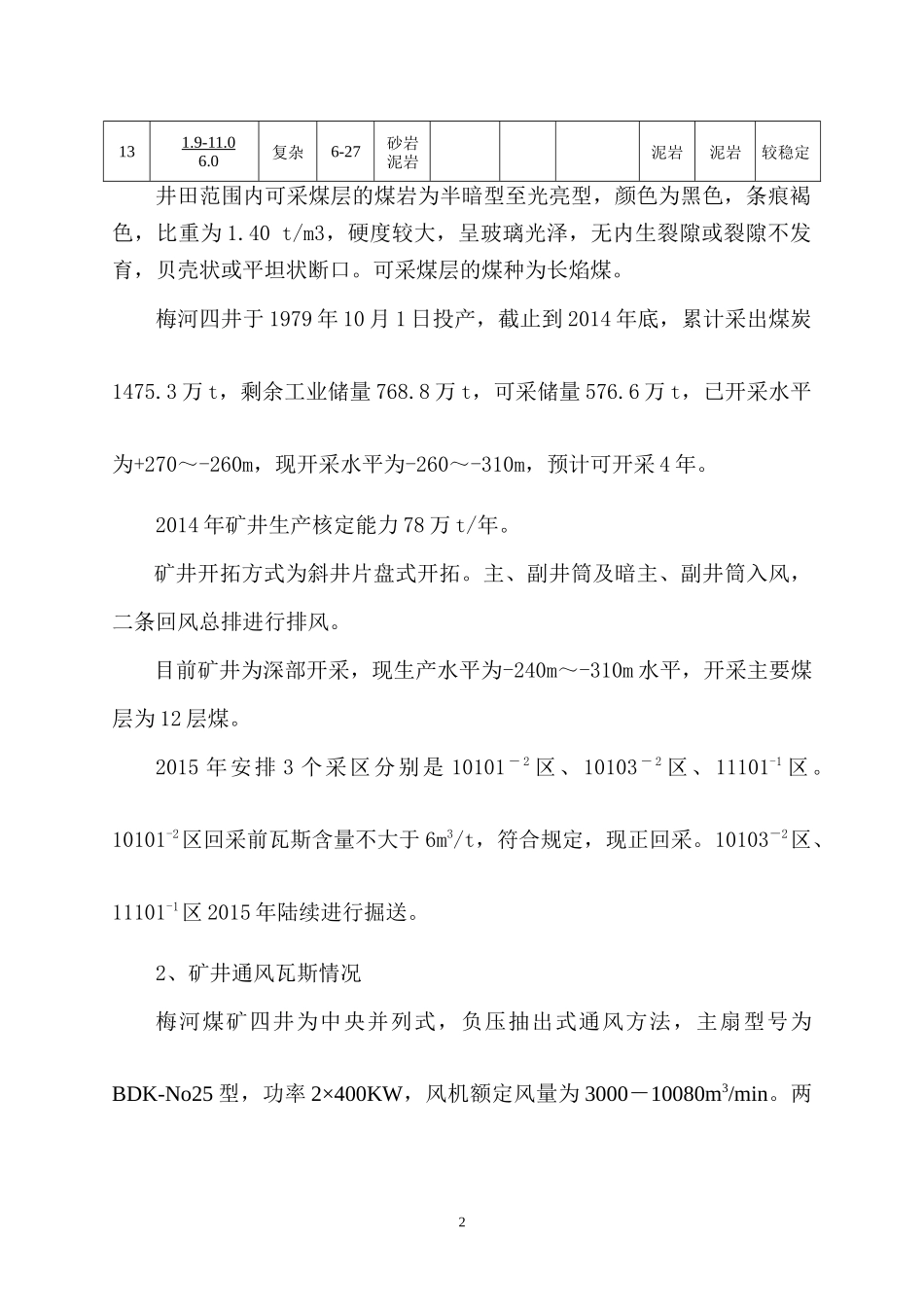 X年瓦斯抽采达标工程实施计划_第2页