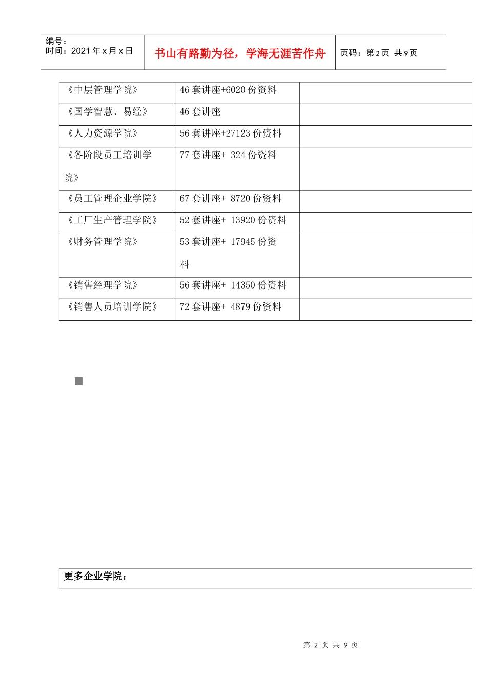 市场营销学精选试卷_第2页