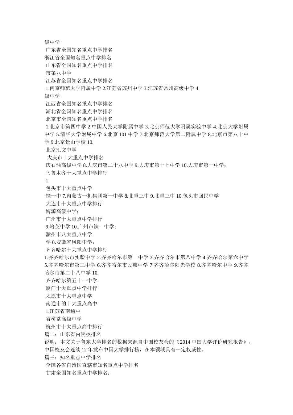 潍坊高校排名 _第2页