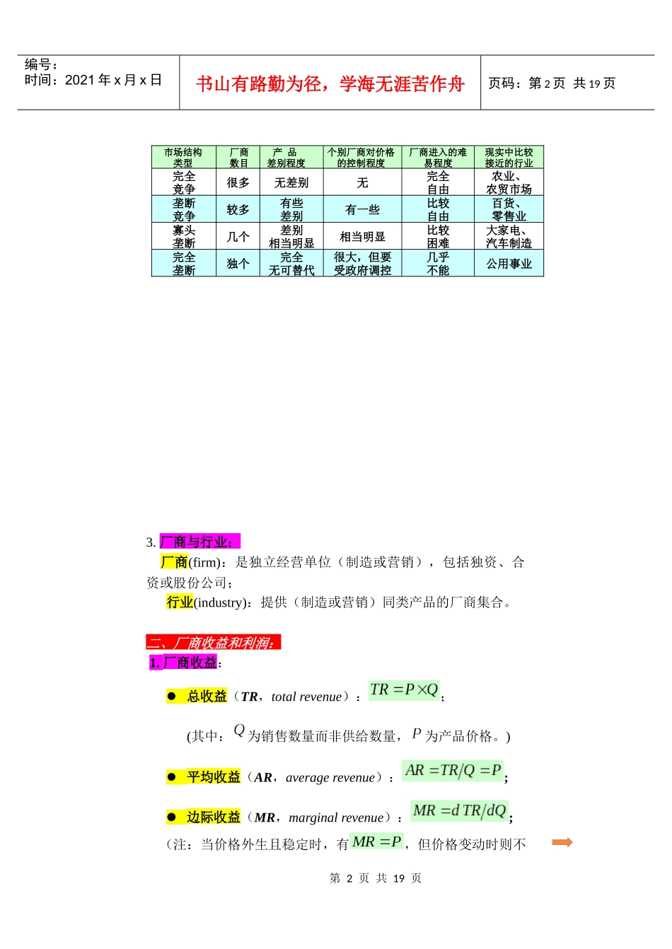 市场价格和产量决定_第2页
