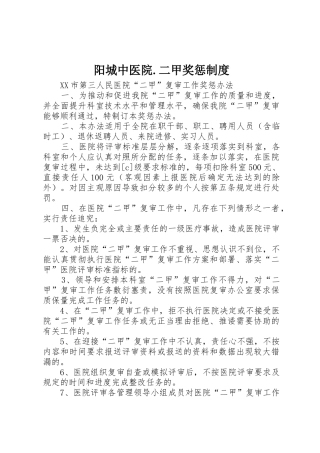 阳城中医院.二甲奖惩规章制度  (2)