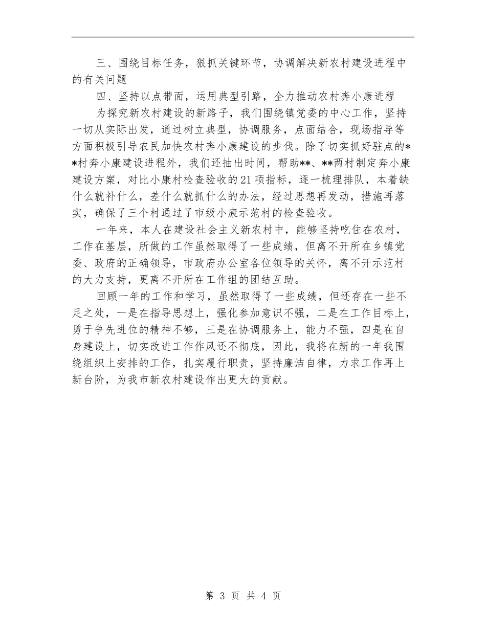 新农村建设办公室个人工作总结范文_第3页