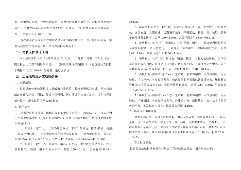 [湖南]深基坑专项施工方案_第3页