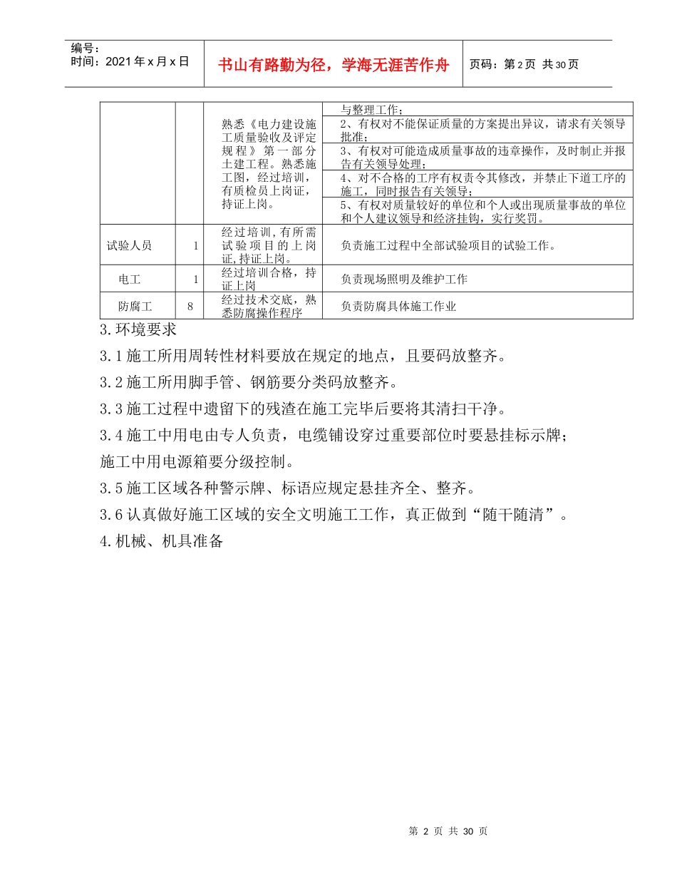 冷却塔内壁防腐施工方案_第2页