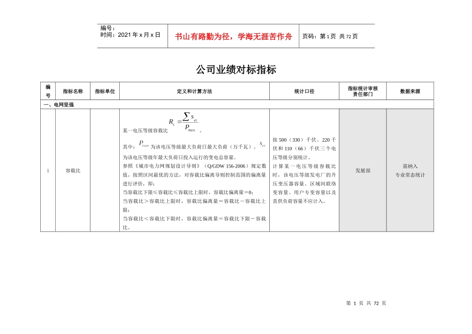 业绩对标和管理对标指标定义-_第3页
