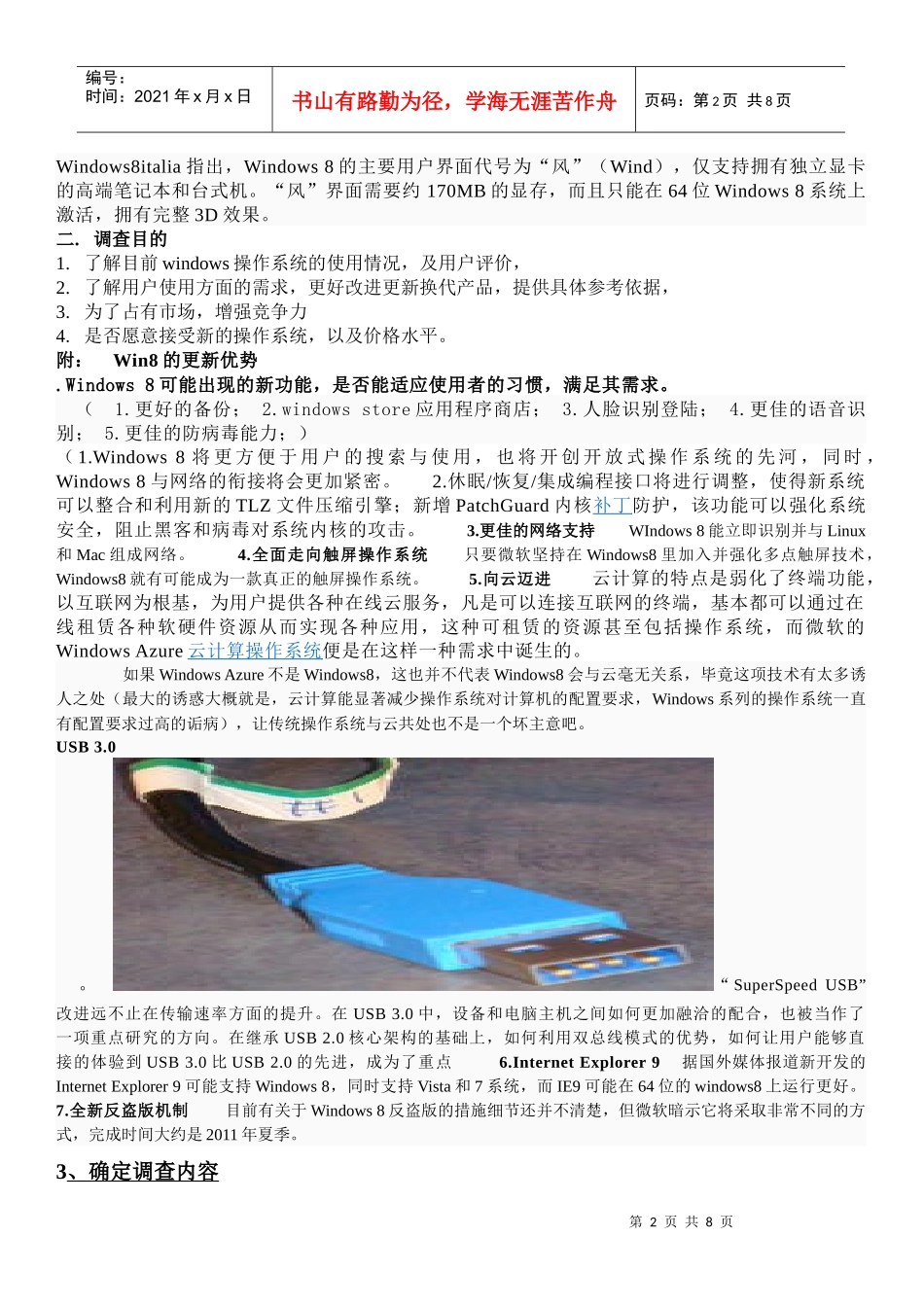 Win系统市场调查方案_第2页