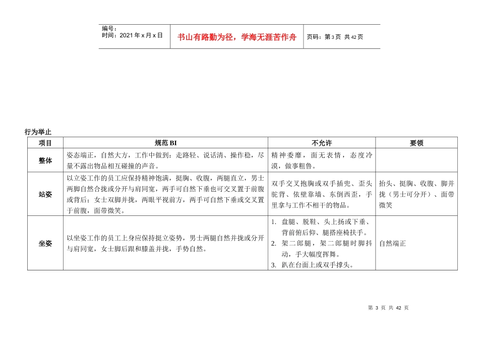客服员工通用行为规范_第3页