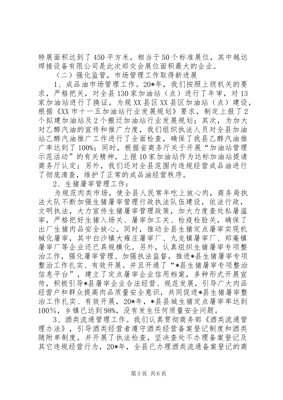 商务局度终工作总结（县）_第3页