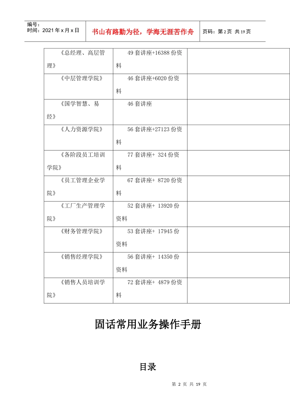 固话常用业务操作必备手册_第2页