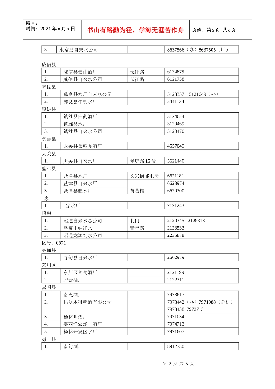 云南省业务单位_第2页