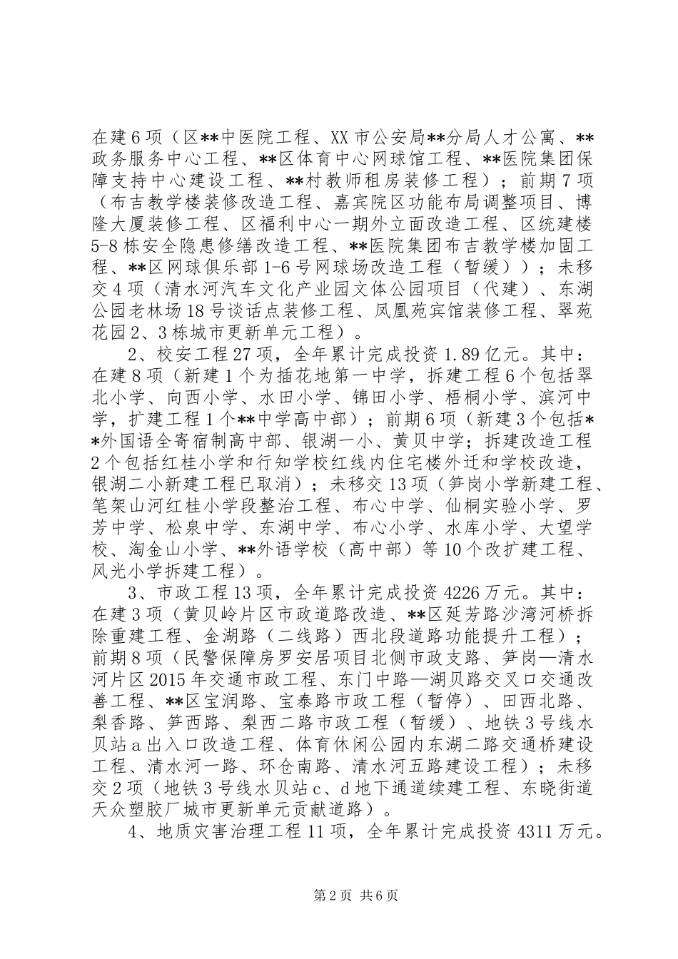 区建筑工务局工作总结_第2页