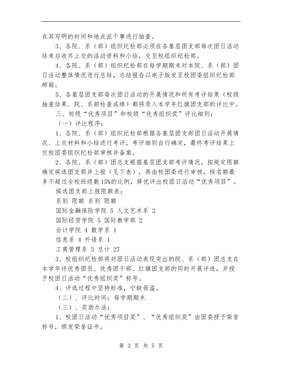 团日活动执行方案_第3页