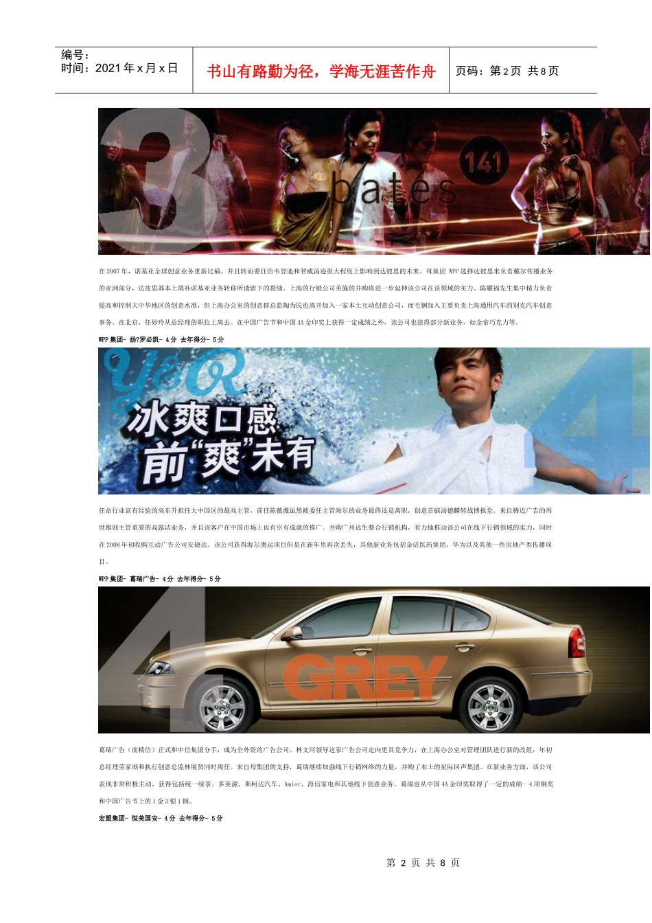 中国广告代理综合评估_第2页