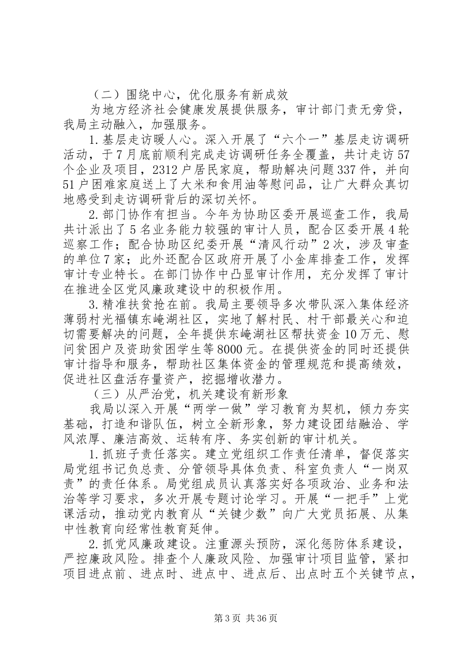 审计局XX年度工作总结6篇_第3页