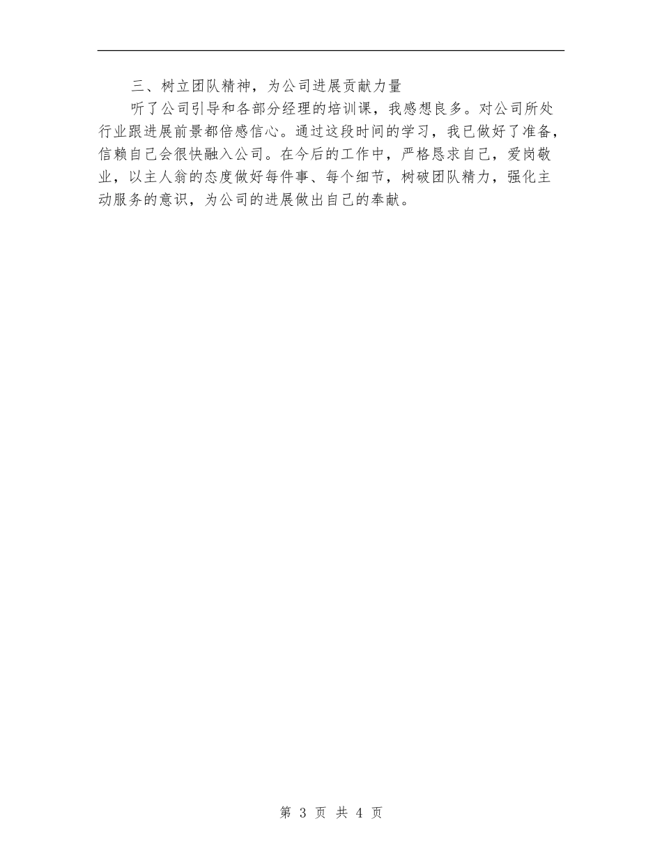 2024年公司试用期岗前培训总结范文_第3页