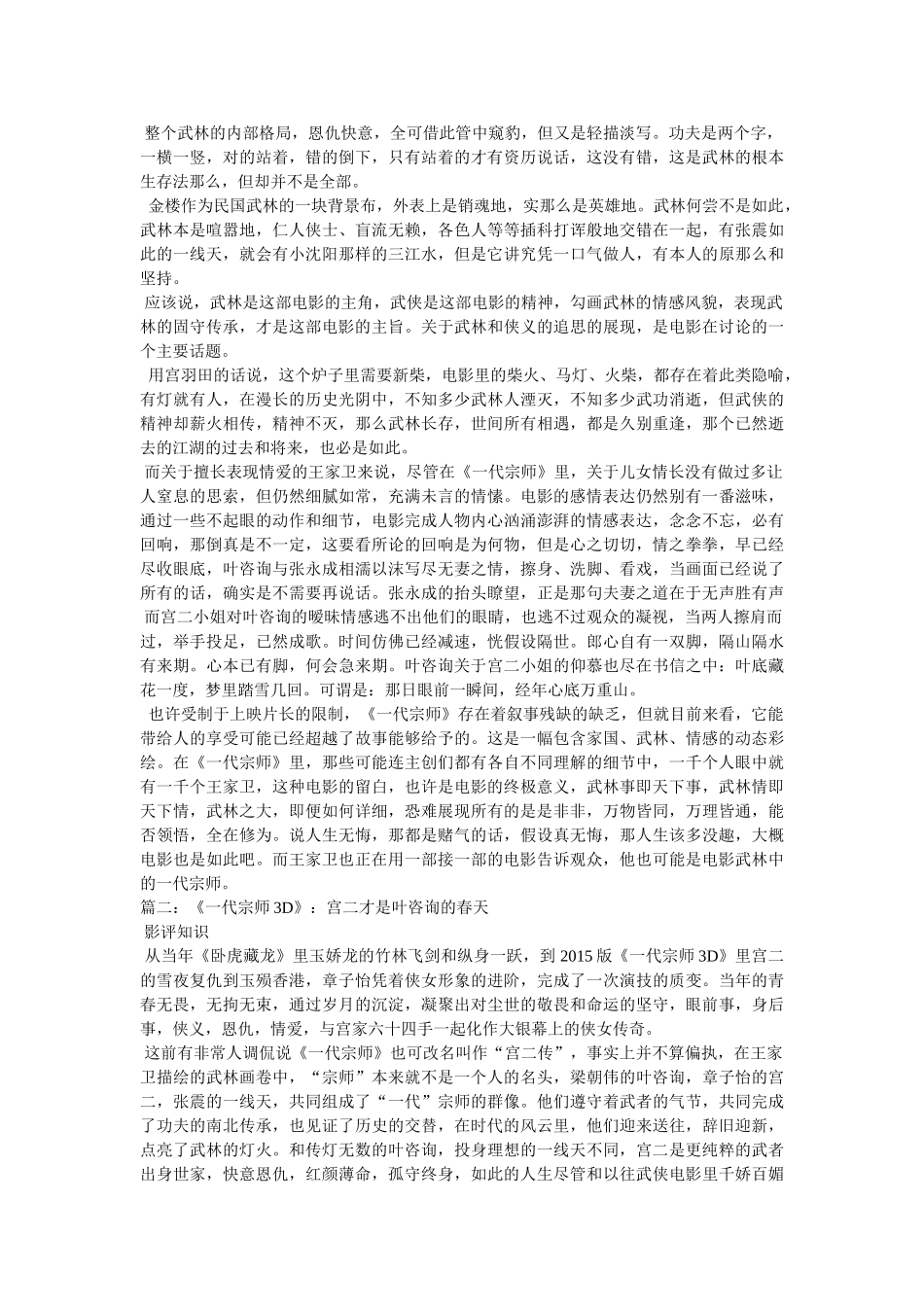 一代宗师叶问 _第2页