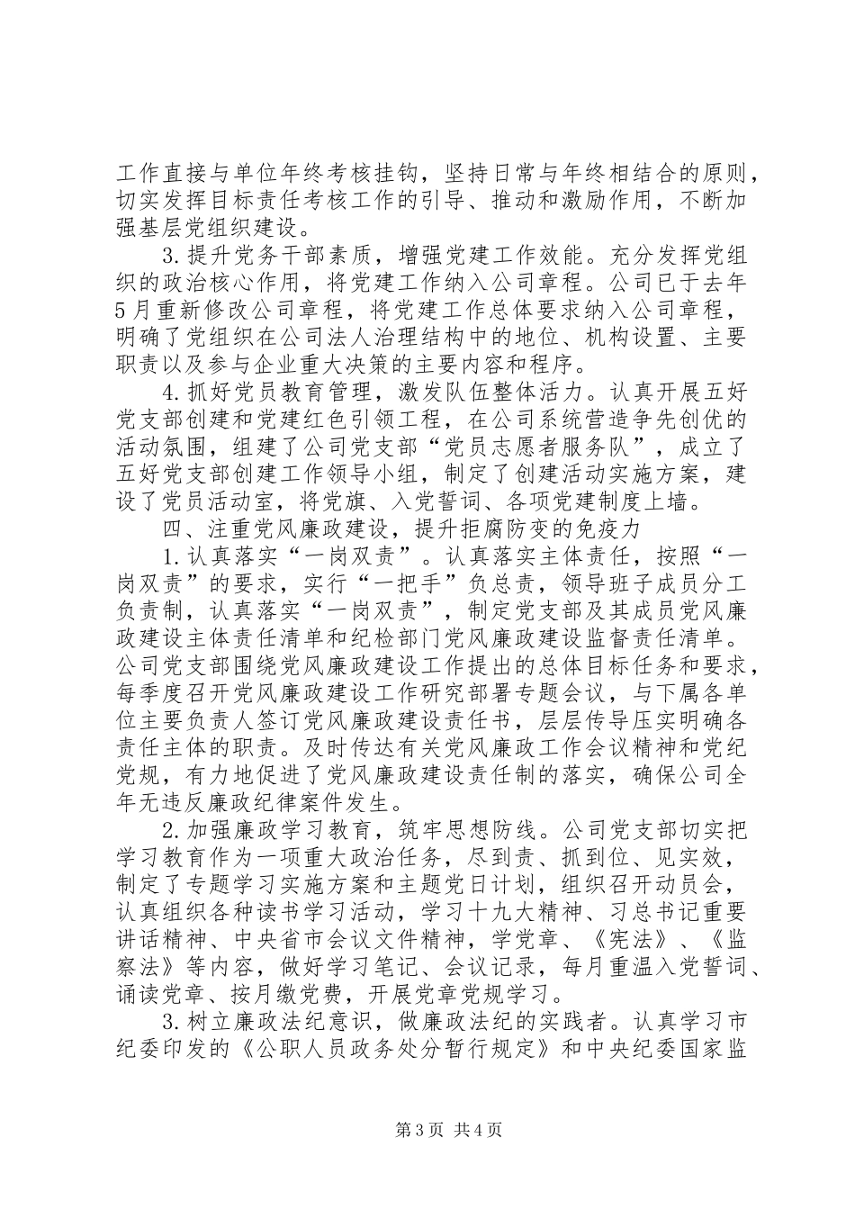 市城投公司党支部党建工作总结_第3页