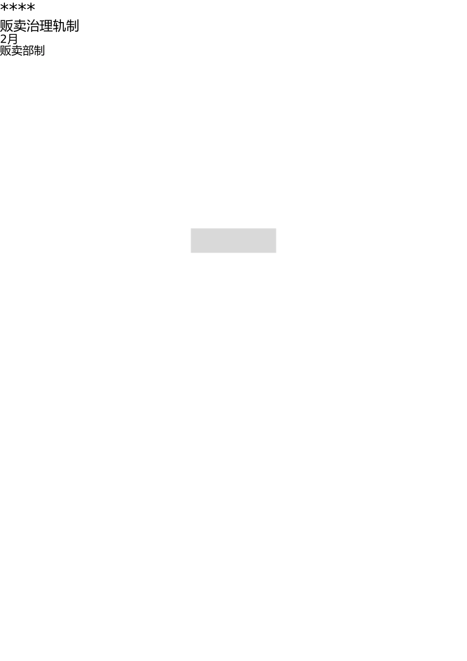 销售现场管理制度(非常齐全的) _第1页