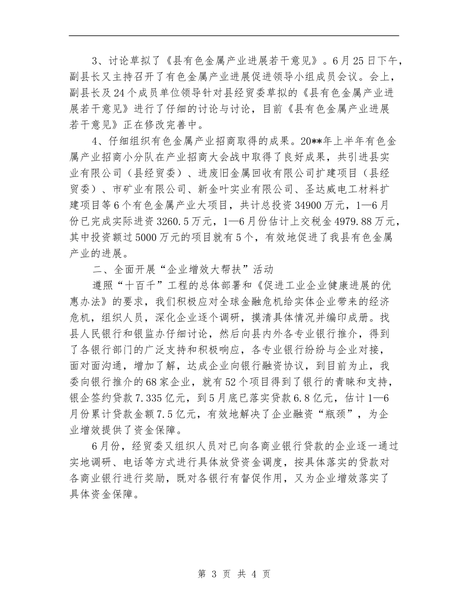 经贸委四项重点工作总结_第3页