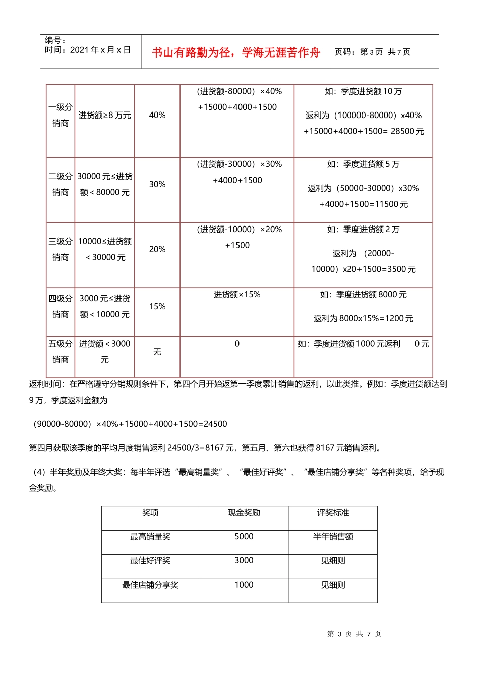 奥乐V网络分销政策(DOC6页)_第3页