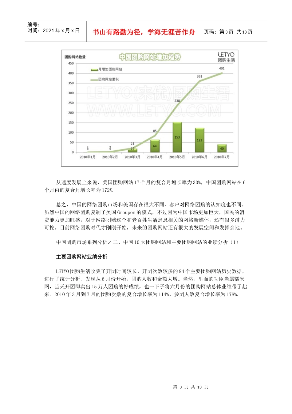中国团购网站发展趋势：团购市场分析系列_第3页