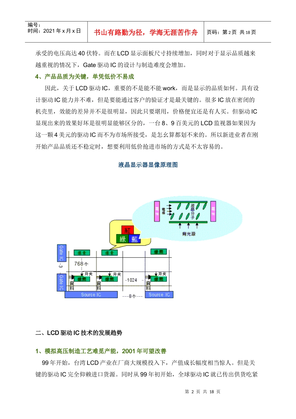 TFT-LCD驱动IC市场分析_第2页