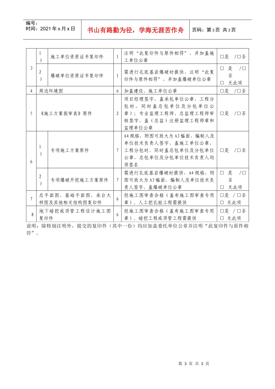 人工挖孔桩、地下暗挖和顶管工程委托书doc-专项方案专家_第3页