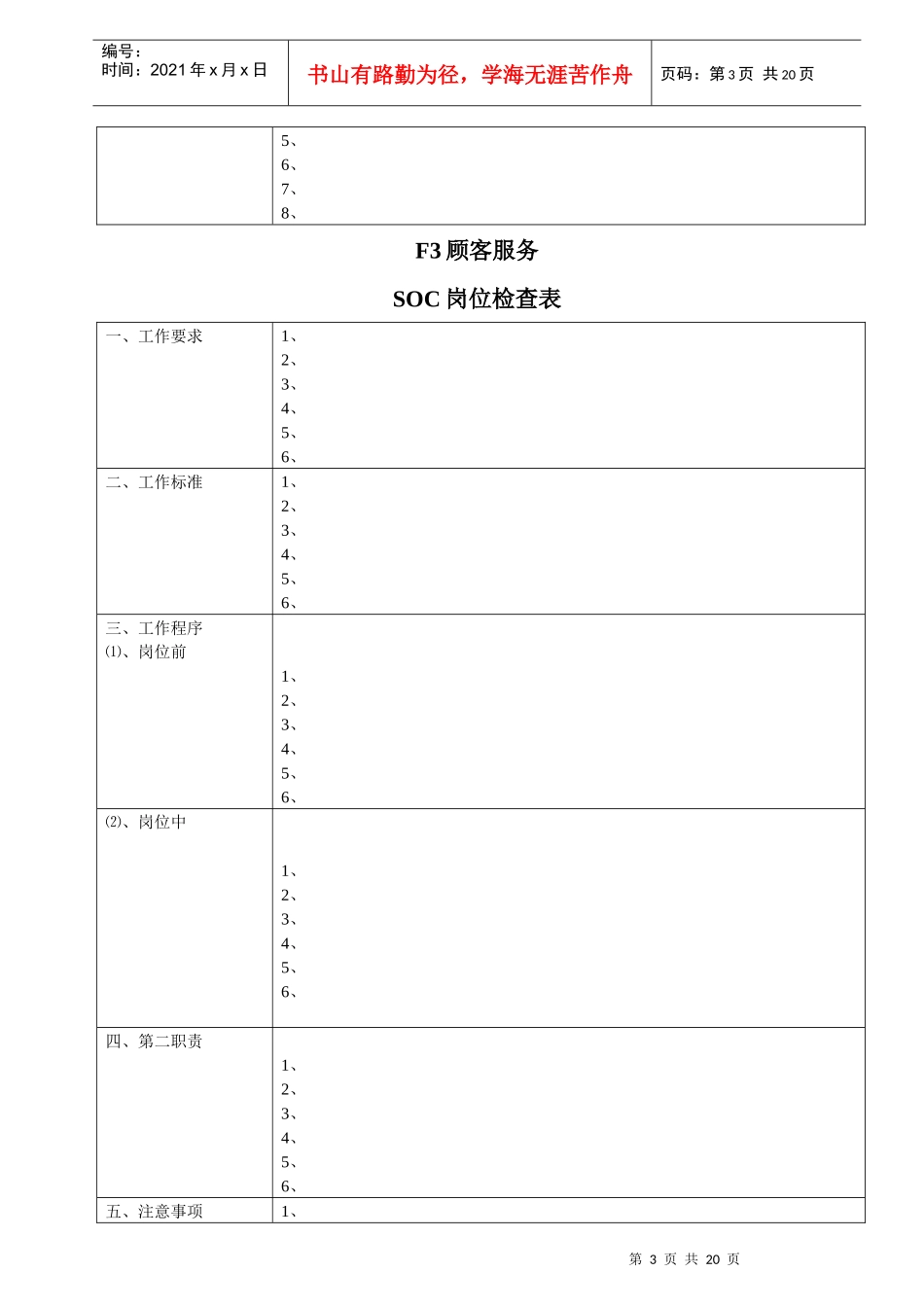 店面SOC岗位检查表_第3页