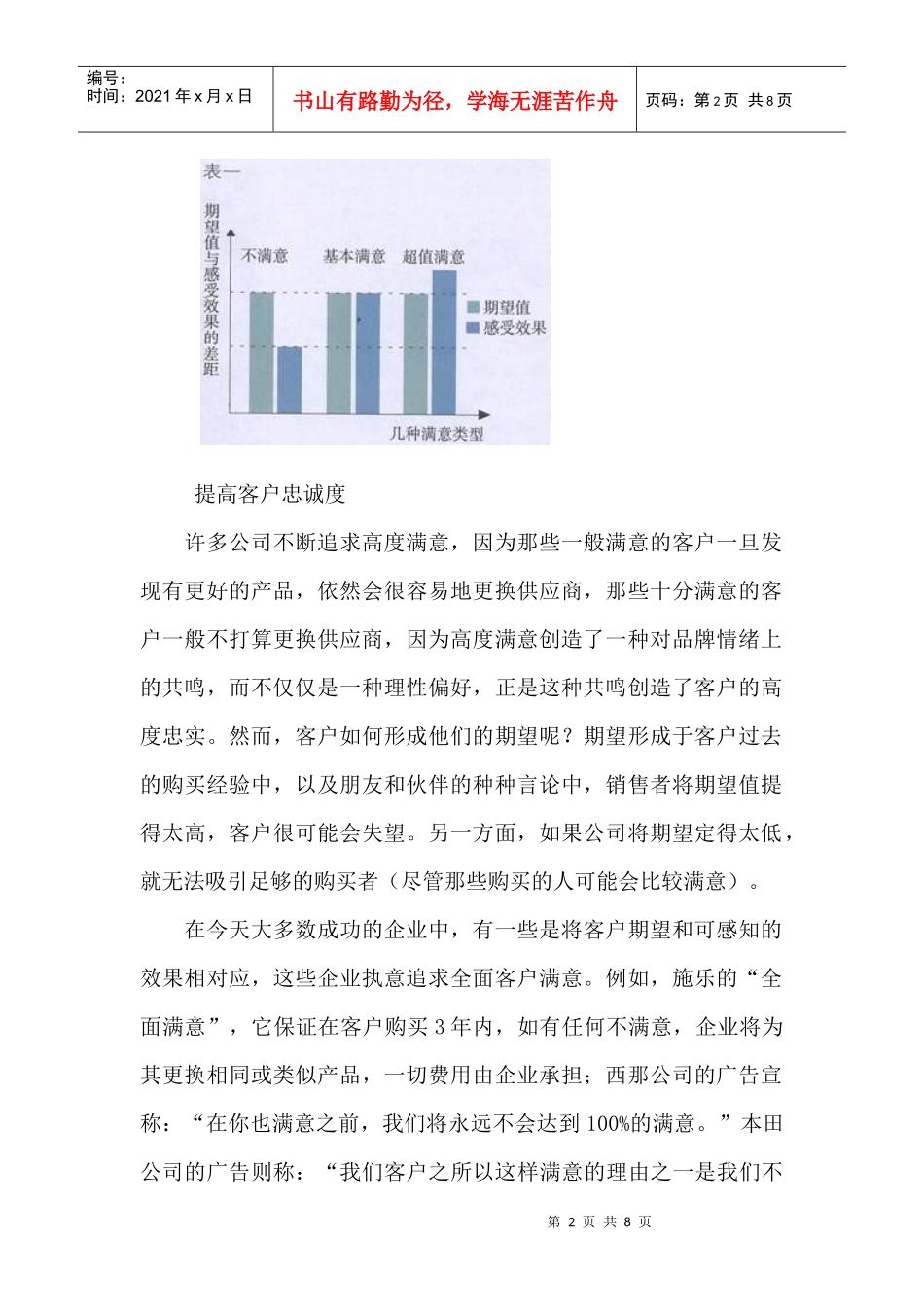 怎样实施客户满意营销_第2页