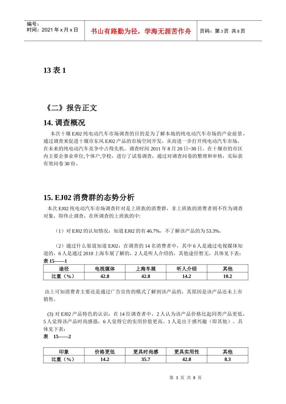 十堰EJ02纯电动汽车市场调研_第3页