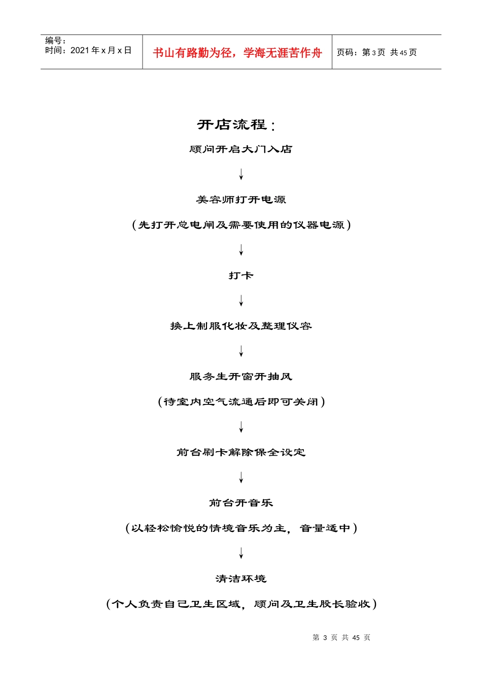 SOP美容店务营运服务_第3页