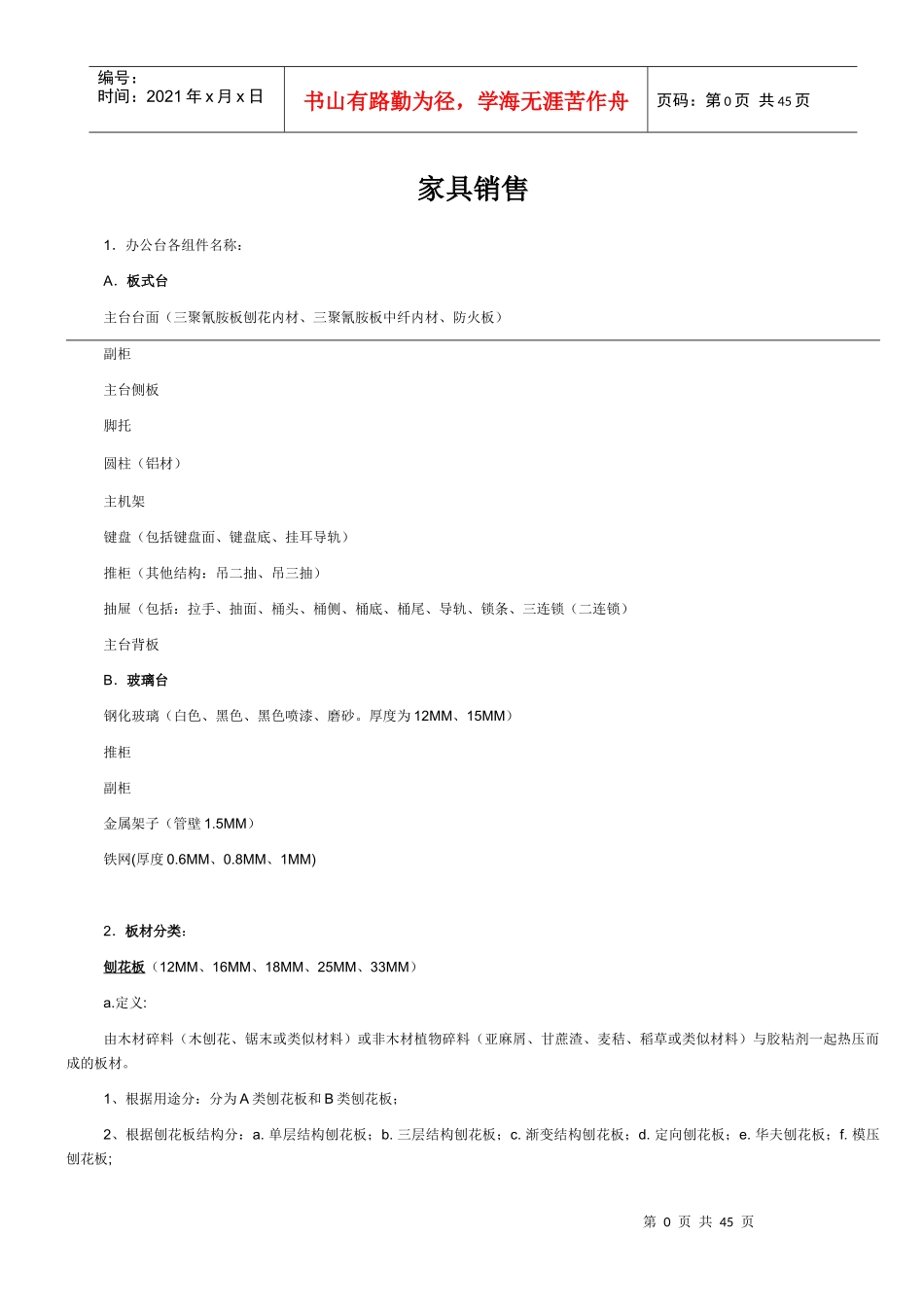办公家具销售技巧_第1页