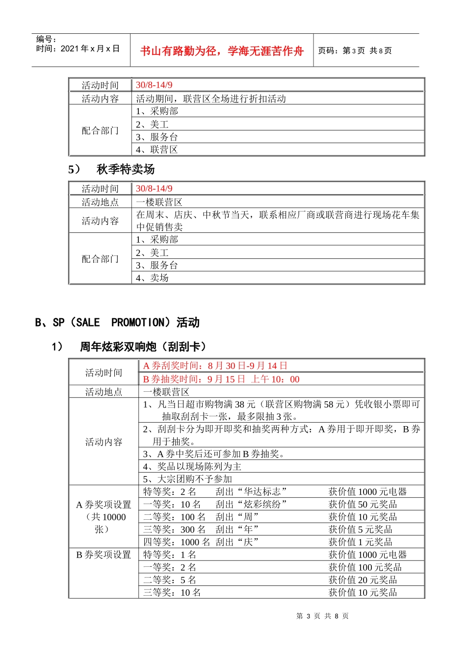 店庆一周年活动案_第3页