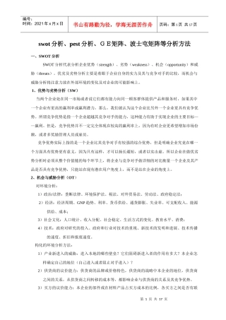 市场营销专业知识