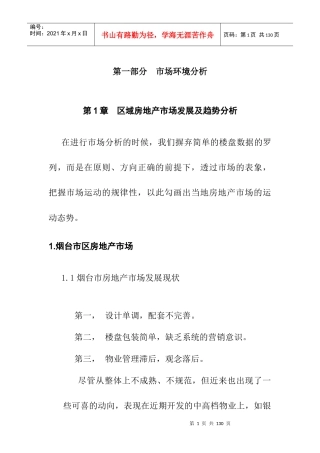 XXX新城全程策划营销方案