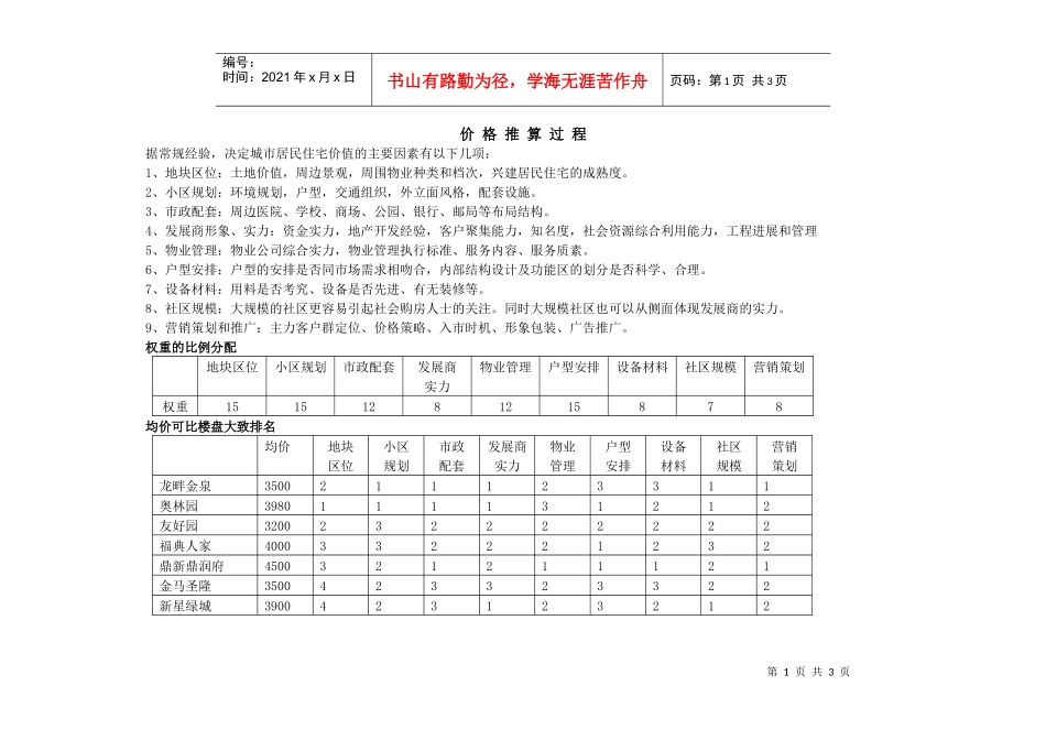 价格推算过程_第1页
