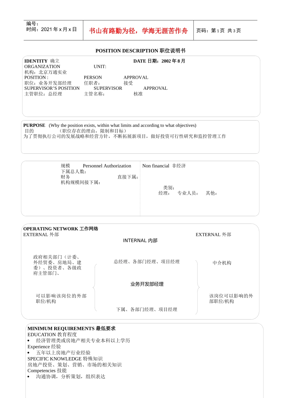 业务开发部-部门经理_第1页