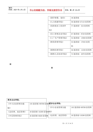 市场营销相关练习题