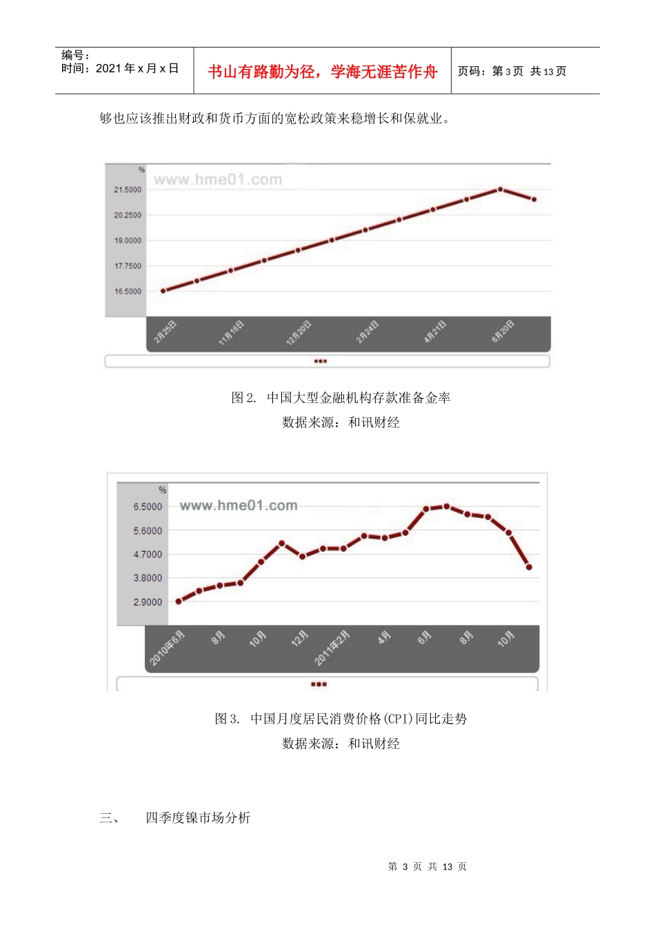 XXXX年四季度金属镍价格行情分析评述_第3页