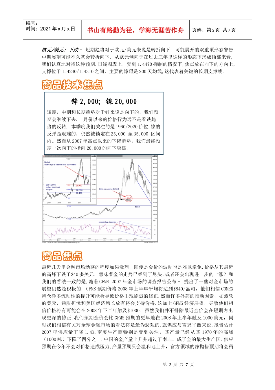 分析师们再度预测价格见顶_第2页