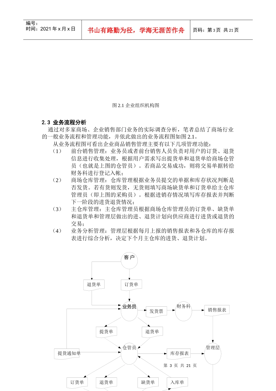 商品销售管理系统系统分析_第3页